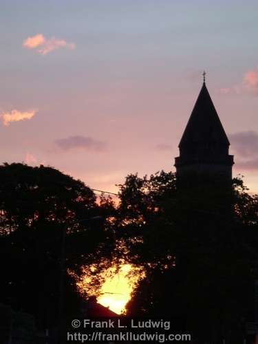 Sligo Cathedral at Sunset 